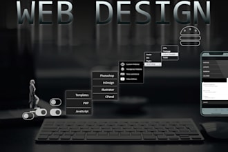 do web and graphic design, video edition, and transcription
