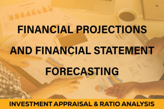 provide projected financial statements, forecast and business plan