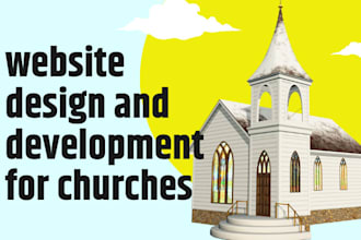 create or redesign church website on wordpress