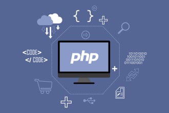 build PHP native website, mysql, html, repair or bug fixes