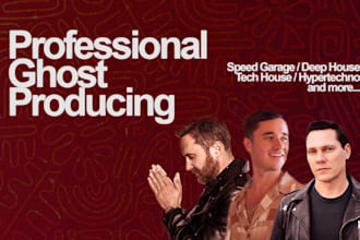 ghost produce speed garage, uk house, deep house, hypertechno, techno for you
