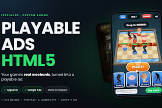 create a validated HTML5 playable ad
