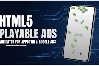 create a validated HTML5 playable ad