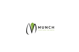 design a new organic yet unique logo for munch