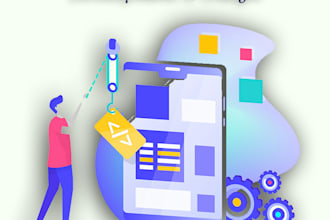 develop android and IOS mobile app using cross platform app