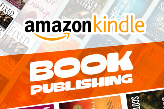 professionally handle your kindle book publishing amazon KDP KDP books