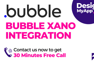 connect your bubble io project with xano database