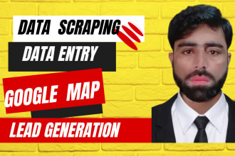 do google map scraping for business leads with email