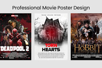 design movie poster for you