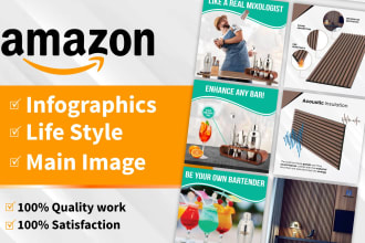 design amazon  listing images and infographics