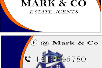 do a modern, and luxury business card