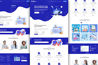 create a single page or one page wordpress website