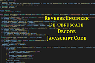 deobfuscate javascript and reverse engineer API services