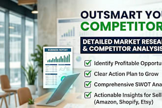 do competitor analysis and market research for ecommerce