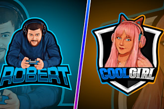 create custom mascot logo from your photo or face