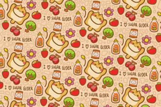 draw warp paper, background picture, fabric printing for you