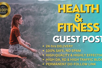 do high da dofollow health guest post on high authority health fitness blog