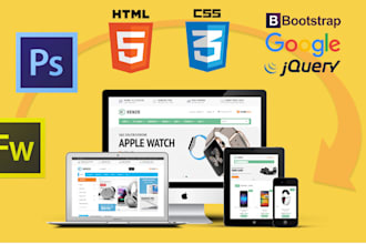 create and build responsive web design