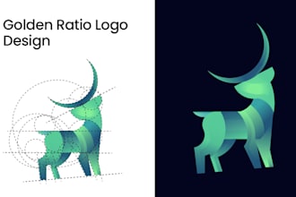 design golden ratio logo