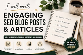 write articles and blog posts