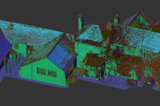 provide 2d drawings from point cloud scan