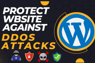 do website security and protect against ddos attacks