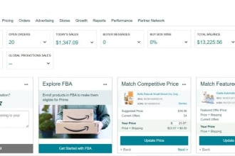 automate amazon dropshipping store and product hunting, research for uae markeet