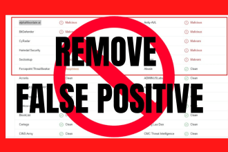 remove false  malware or virus from any hacked site