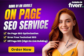 do onpage SEO and technical optimization for google ranking
