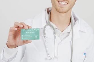 design professional doctor business card