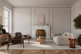 render your interior 3d architecture visualization