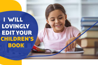 lovingly edit your childrens book