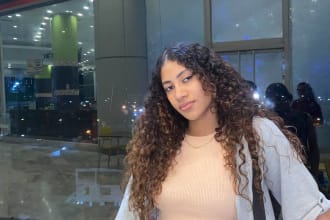 your female model in photos and videos