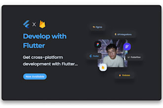 develop a flutter web app