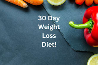 30 day meal plan to decrease body fat