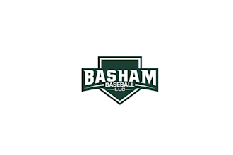 design a better elegant baseball instructor logo