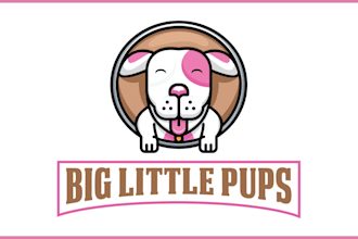 be draw your cat, dog or cute animal pet logo design