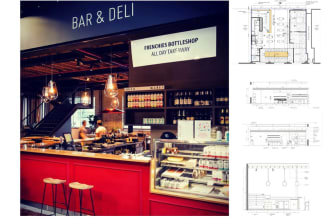 design and draft retail hospitality spaces
