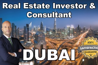 be your consultant in dubai real estate