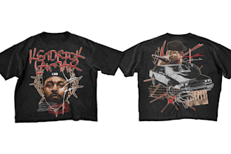 do design for streetwear and bootleg like hellstar and else