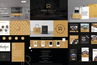 create an elegant luxury signature logo with luxury brand identity, branding kit