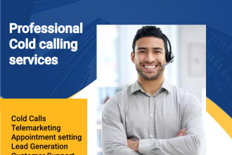 do cold calls, appointment setting, telemarketing for b2b, b2c prospects