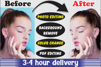 do 20 to 250 photos background removed and crop image