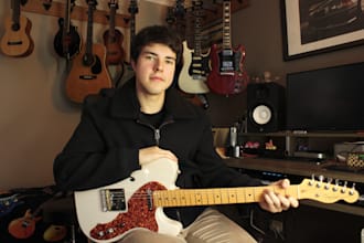 create and record rhythm guitars for your song