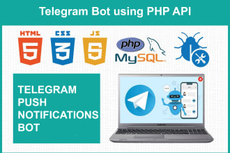 create telegram bot or fix telegram API