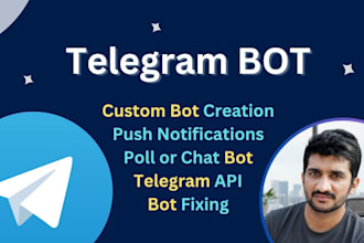 create telegram bot or fix telegram API