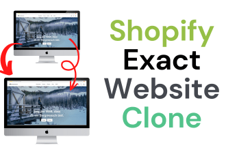 copy, duplicate, clone shopify store or website