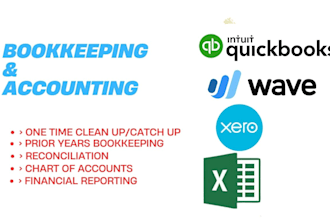 do accounting and bookkeeping in quickbooks xero wave zoho