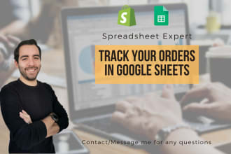 automate shopify order tracking with google sheets