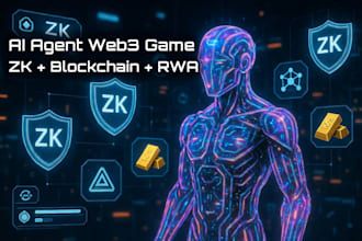 build ai agent web3 game with zk, blockchain, rwa